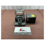 Glass and Plastic Ink Well Fountain Pen Holder