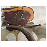 Live wood Clock