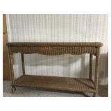 Rattan Sofa Table