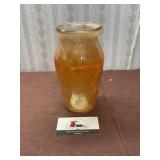 Orange Carnival Glass VASE