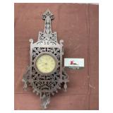 Wooden Scroll Clock