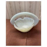 Blown glass basket