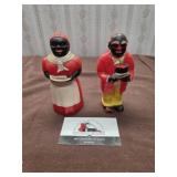 Aunt Jemima and Uncle Mose Salt and Pepper Shakers