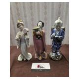 Ceramic Oriental Figures