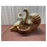 Vintage bird TV lamp