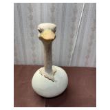 Ceramic hatching bird bank