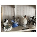 Franklin Mint penguin decor