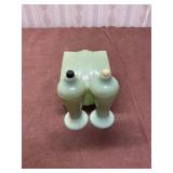 Art deco salt and pepper shakers