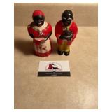 Vintage Aunt Jamima and uncle Moses salt and