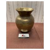 Metal Hammered Vase