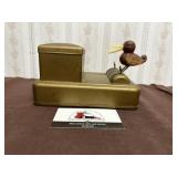 Vintage bobbing bird cigarette dispenser