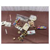 Vintage Military Pins, Button Covers