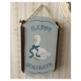 Goose Holiday Decor