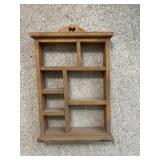 Wood shelf