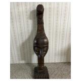 Wood African Bust