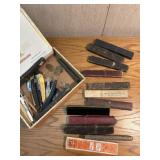 Razors, tokens, misc