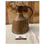 Copper pitcher