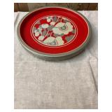 Vintage tin trays