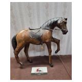 Leather Horse Figure