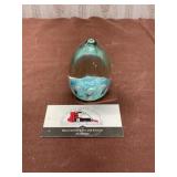 Norcrest Blown Glass Paperweight