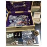 Jewelry in jewelry box