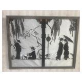 Oriental Wall Art - silhouette