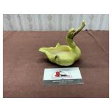 MCM Chartreuse  Swan Ashtray