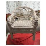 Wicker Doll Chair