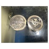 No Russians and Nukes belt buckles