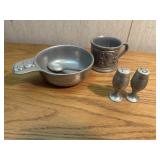 Metal kids dishes