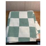 Green check blanket