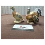 Turkey salt and pepper shakers