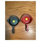 Mini cast iron skillets