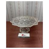 Shoshone Glass Cake Stand