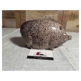 Ceramic pig bank