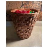 Basket of cookie cutters