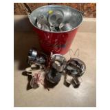 Vintage metal cookie cutters