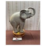 Ceramic Elephant Figure