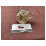 Blown Glass Bunny Paperweight