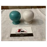 Stoneware salt and pepper shakers
