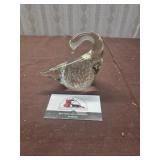 Blown Glass Bird Paperweight