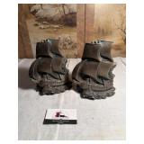 Home craft ship book ends