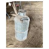 Galvanized oil can?