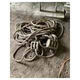 Rope and pulley unknown length of rope