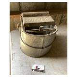 Galvanized deluxe mop, bucket