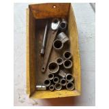Standard half inch drive socket set