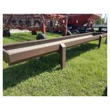 Metal feed bunk