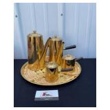 Metal Tea Service Tray
