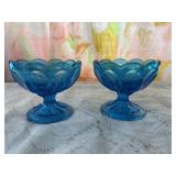 Pedestal Scalloped bowl