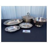 Silver plate Dishes